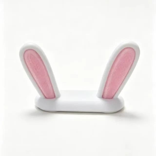 Accessoire décoratif mignon avec oreilles de lapin roses et base magnétique pour Insta360 Luna Ultra