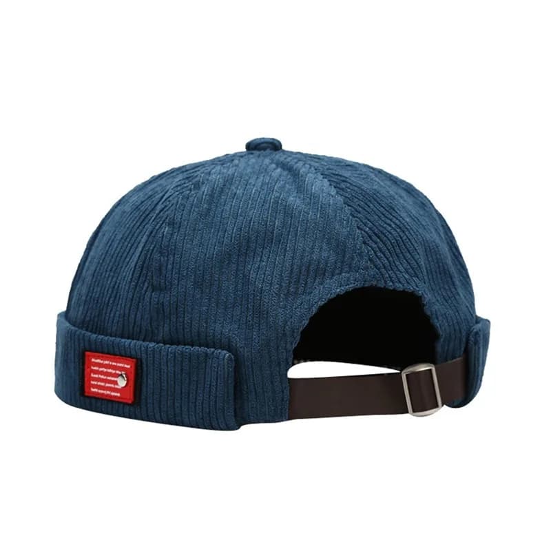 Casquettes Docker Vintage en Velours Côtelé pour Hommes et Femmes, Printemps Automne, Style Streetwe