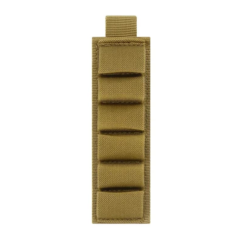 Accessoires de chasse en plein air : support de coque de stock pour fusil de chasse à 6 boucles, sac