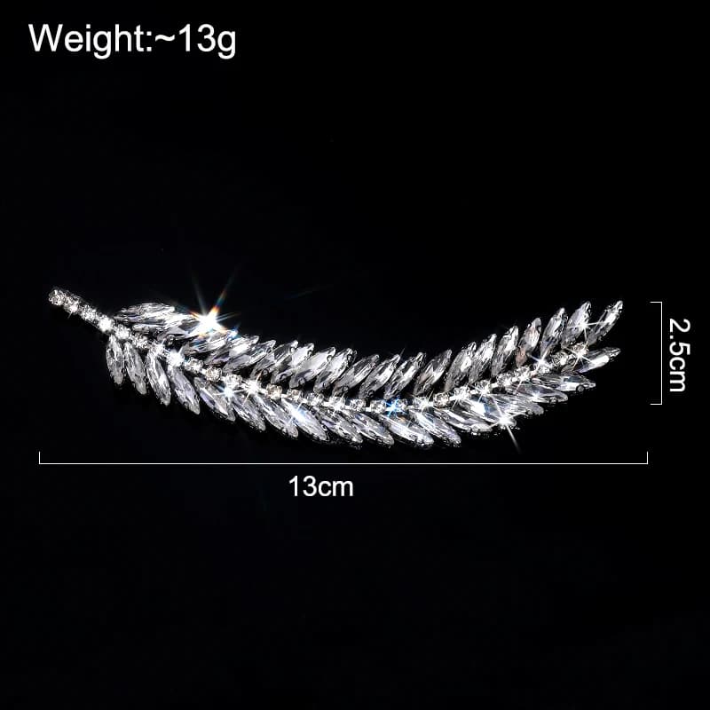 QIAO 2 pièces/ensemble cristal clair AB strass ornement fer sur diamant strass pour vêtements sacs à