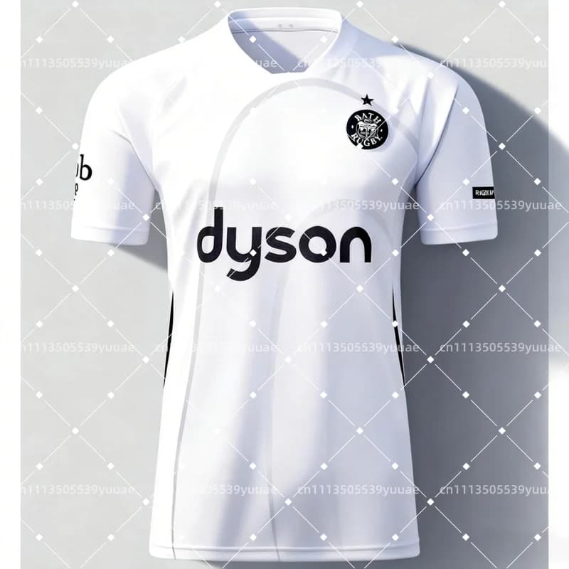 Maillot de rugby décontracté Europe 2026 New England Bath pour hommes et femmes, séchage rapide et r