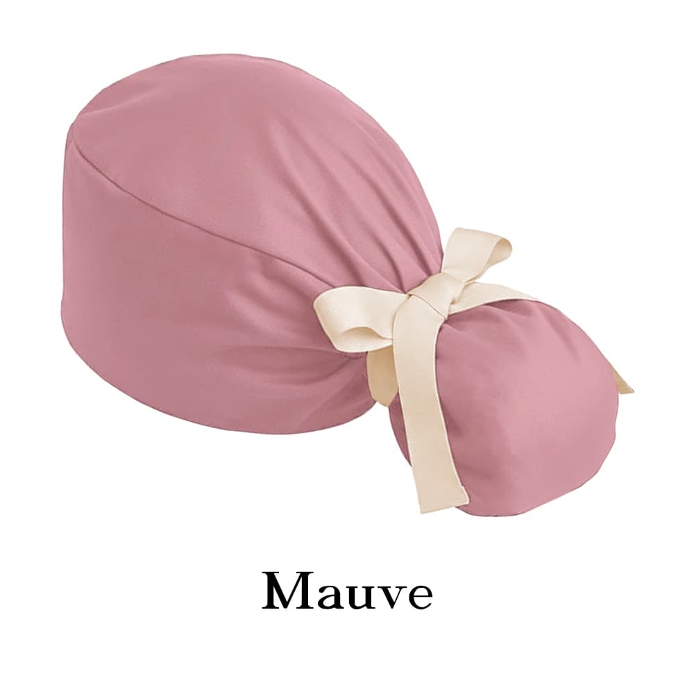 Bonnets de travail à queue de cheval avec doublure en satin pour femmes, bonnets de travail pour inf