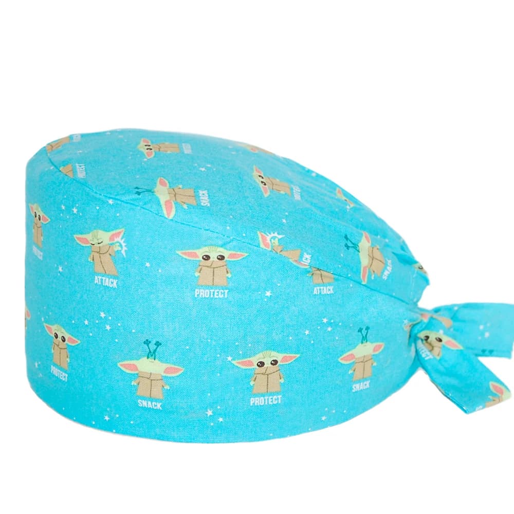 Femmes hommes dessin animé gommages casquettes unisexe laboratoire animalerie travail chapeau lieu d