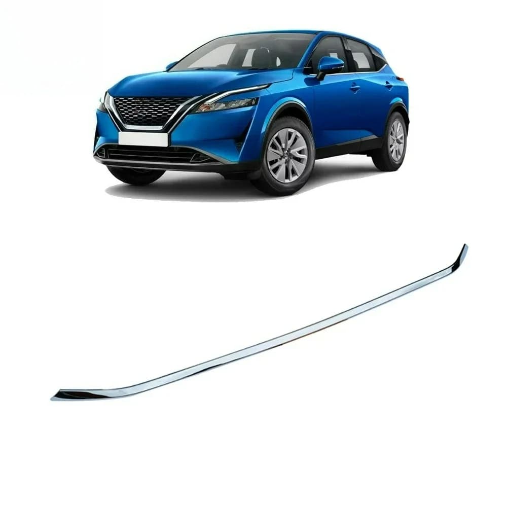 Accessoires pour Nissan Qashqai J12 2022 2023, garnitures de calandre de pare-chocs avant et arrière