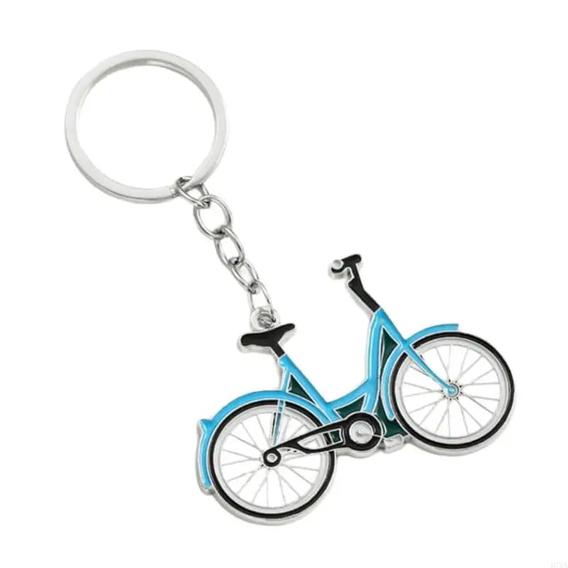 Pendentif à mode 2D plat dynamique petit vélo acrylique à porte-clés pendentif vélo petit cadeau pou