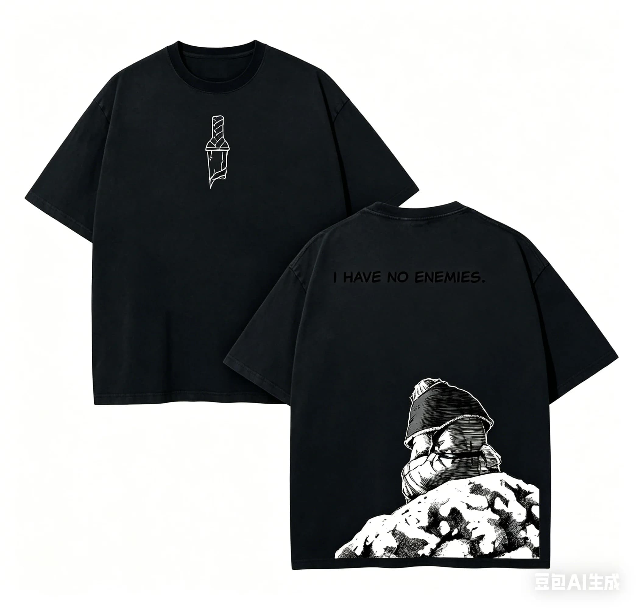 T-shirt en coton Vinland Saga, nouveau modèle, vêtements de personnalité, vêtements surdimensionnés,