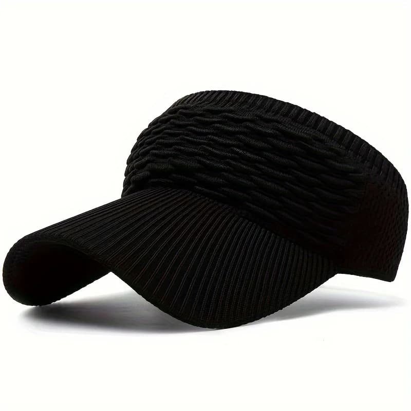 Chapeaux de soleil Anti-UV pour femmes, 1 pièce, casquettes à visière supérieure vides et respirante