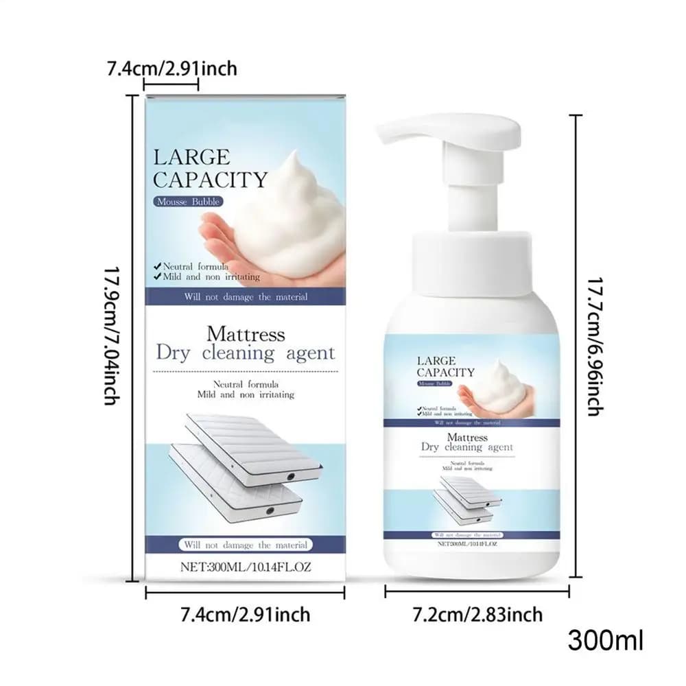 Détachant puissant pour matelas, éliminateur de mousse de nettoyage à sec, vêtements de rembourrage,