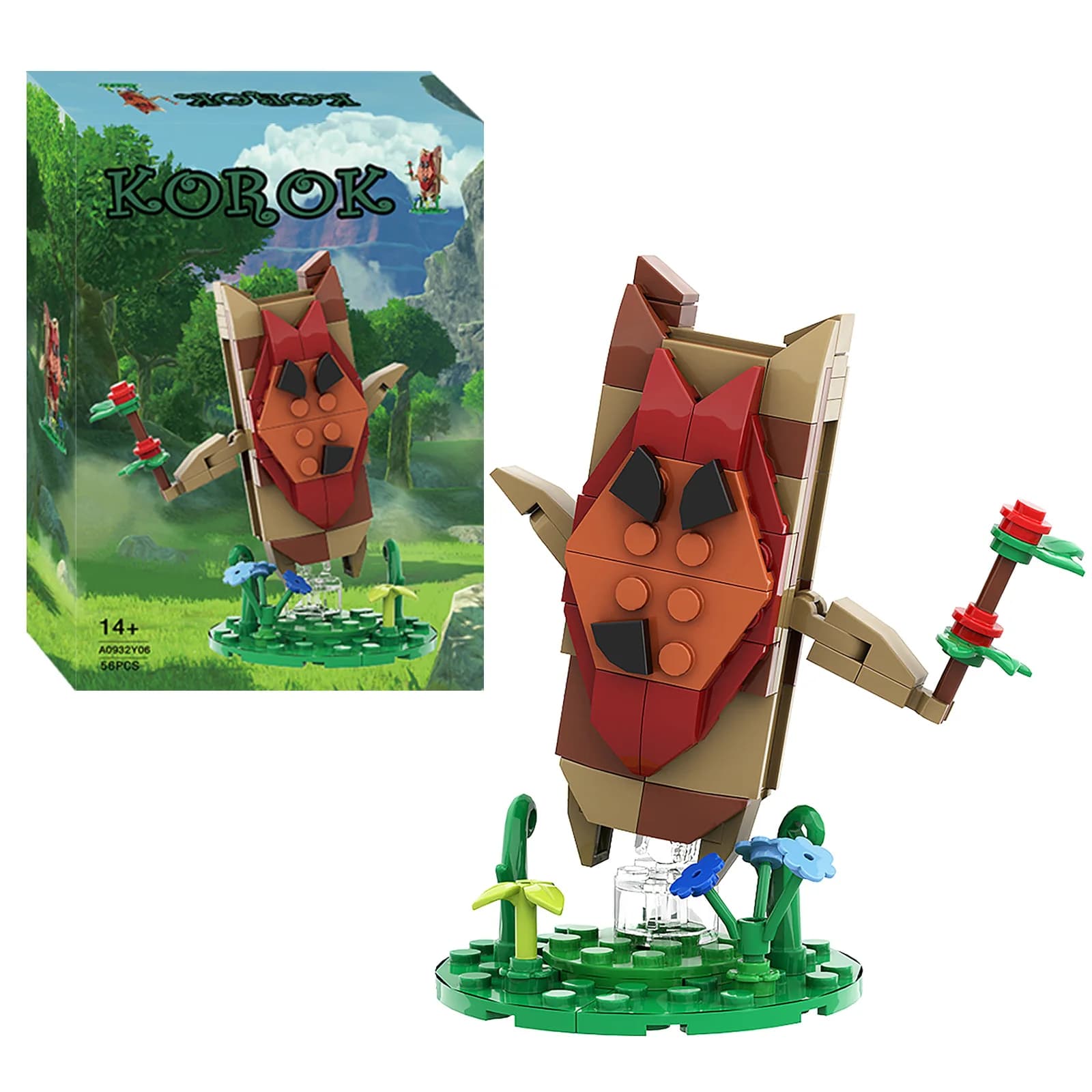 Korok – ensembles de construction pour adultes et enfants, Collection de joueurs de jeu de figurines