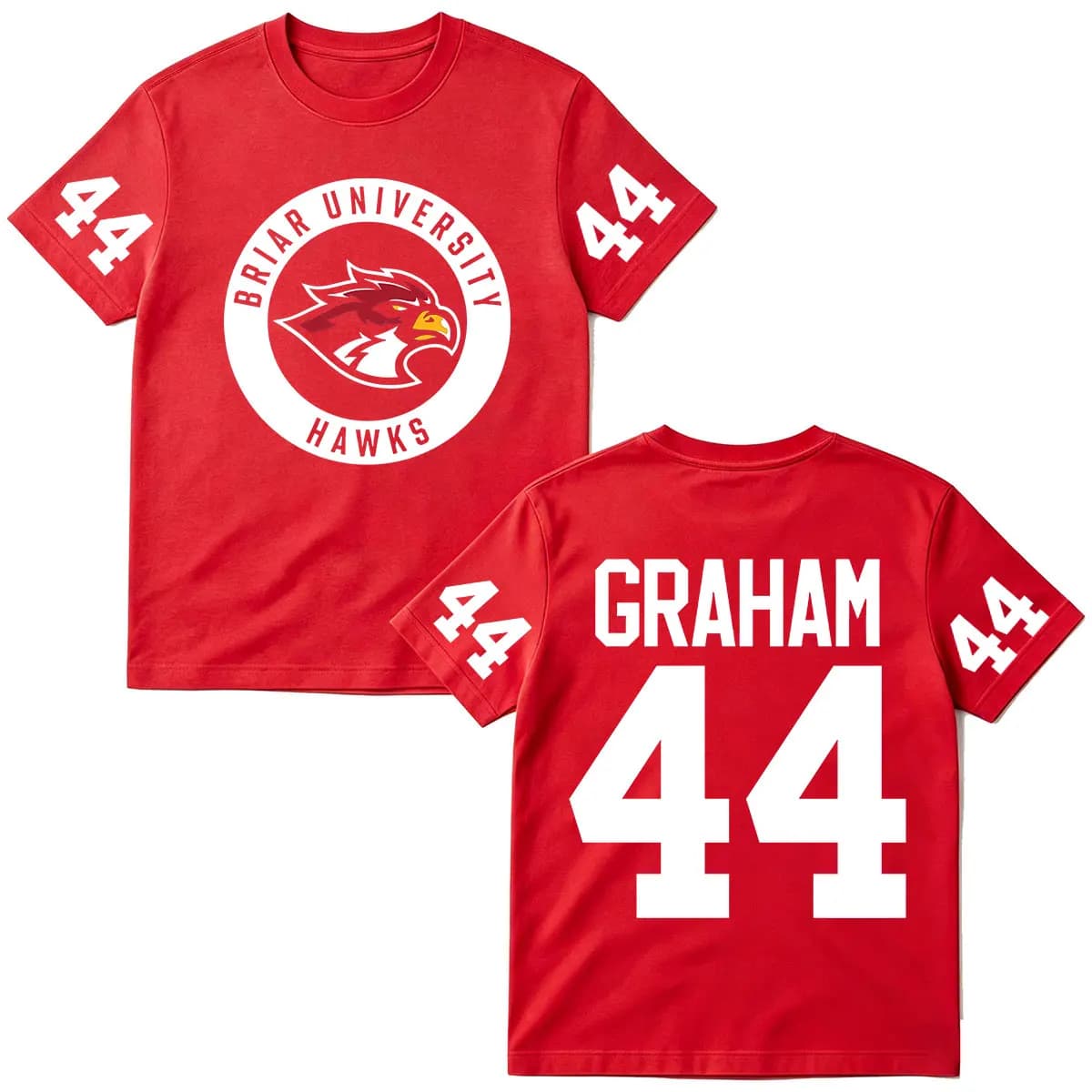 T-shirts de la série télévisée Off Campus, Graham 44 Briar University, vêtements pour hommes et femm