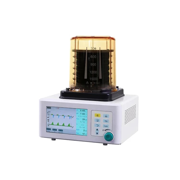 Machine portative de ventilation vétérinaire d'équipement d'anesthésie vétérinaire d'utilisation de