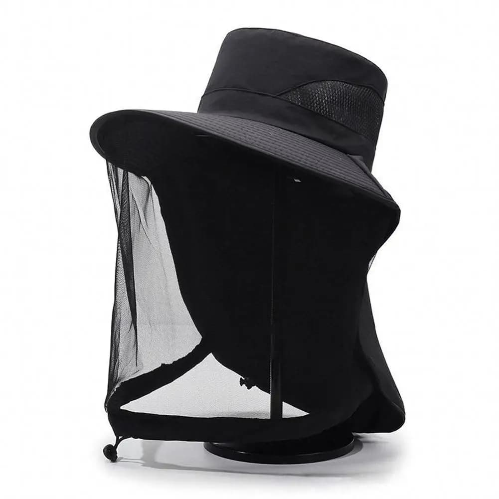 Chapeau moustiquaire, chapeau de pêche, chapeau de protection solaire pour la randonnée en plein air