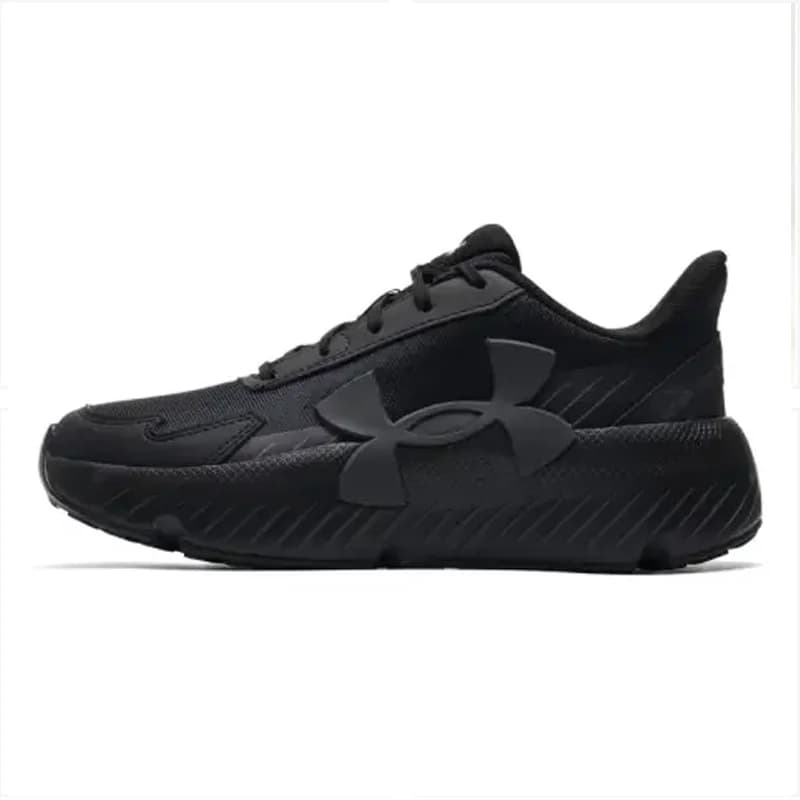 Under Armour 2026 Nouvelles baskets en mesh à semelle épaisse, chaussures de sport unisexes noires 6