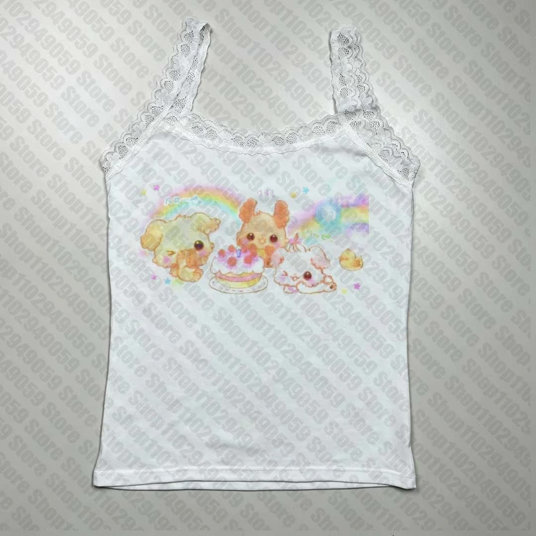 Crop tops avec bretelles pour femme, vêtements esthétiques vintage années 90, style grunge, Y2K, emo