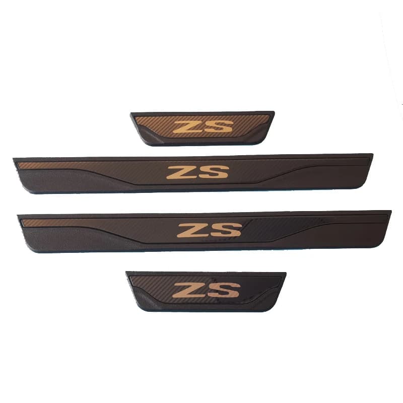 Accessoires pour MG ZS Hybrid 2026 : Plaque de protection de seuil de porte de voiture en acier inox