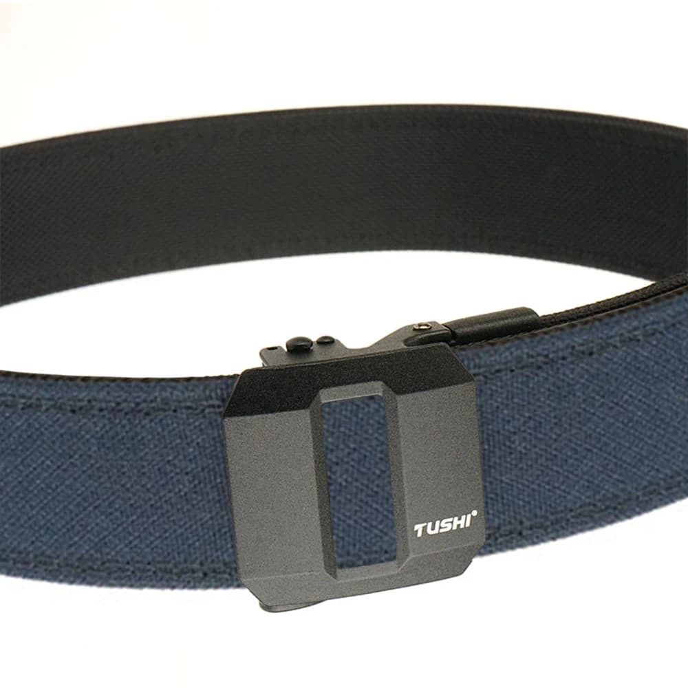 TUSHI ceinture tactique dure pour hommes boucle automatique en métal IPSC pistolet ceinture 1100D Ny