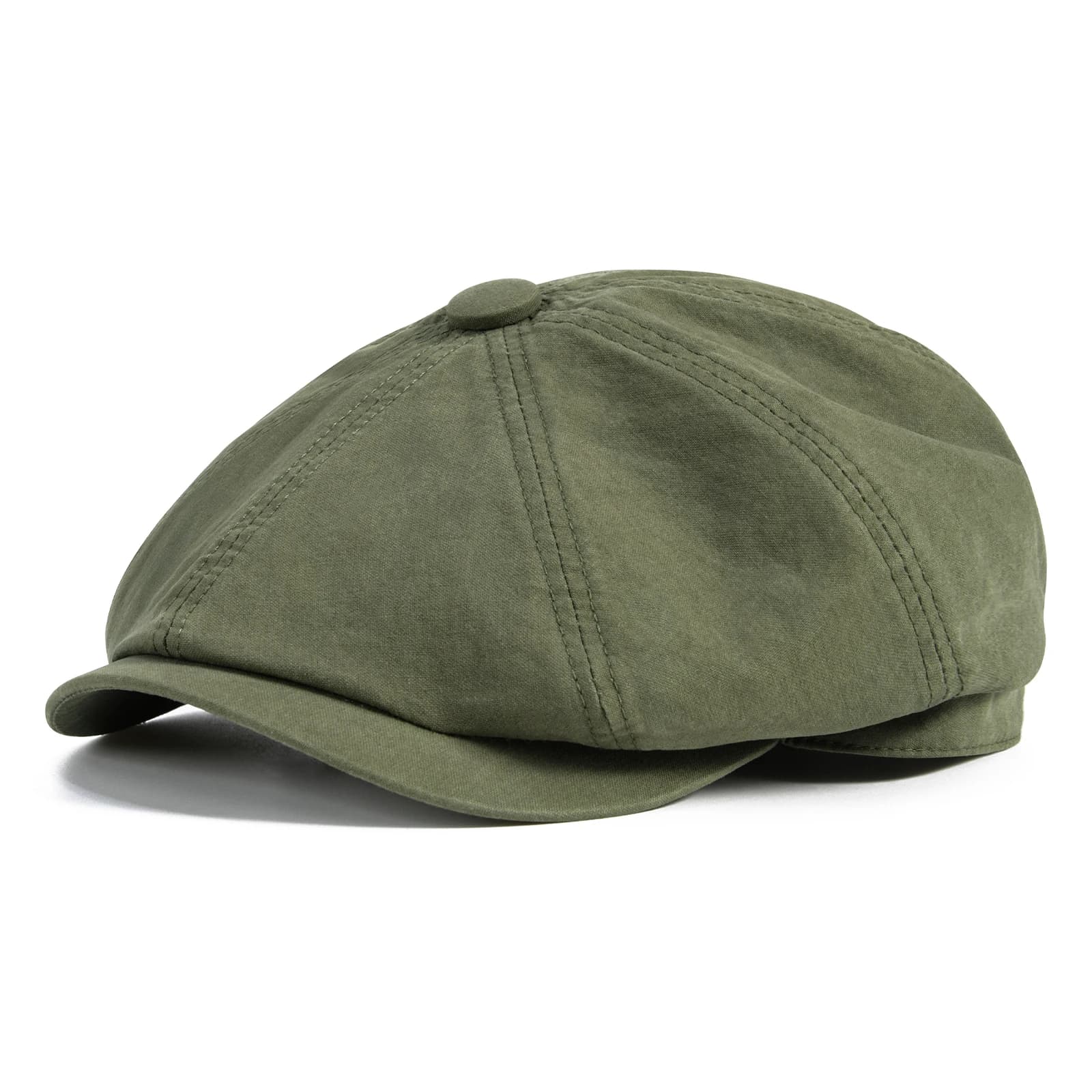 BOTVELA Chapeau Gatsby Newsboy pour Homme 100% Coton Vintage Plat Ivy Driving Cabbie Cap