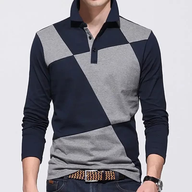Sweat-shirt homme nouveaux pulls 100 ℅ Polo en coton t-shirt pour hommes tendances de la mode 2025