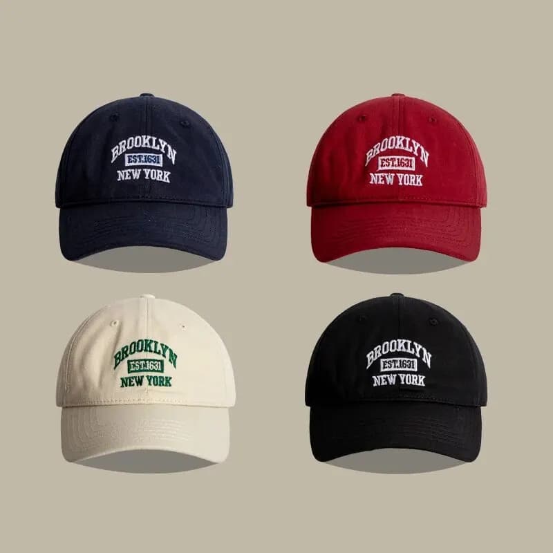 Casquette de baseball brodée de lettres pour hommes et femmes, chapeau Snapback unisexe, crème solai