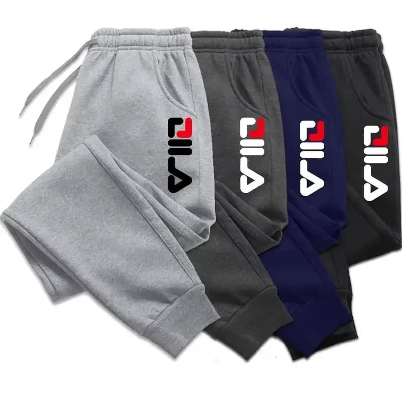 Automne hiver hommes Joggers cordon pantalons décontractés polaire pantalons de survêtement entraîne
