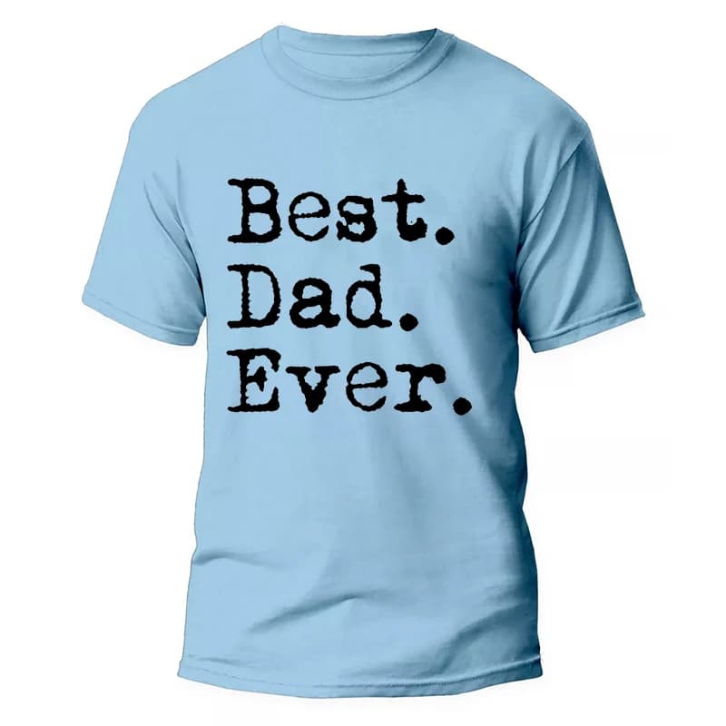 Meilleur papa jamais T-shirt pour hommes père famille mari grand-père drôle cadeau d'anniversaire gr