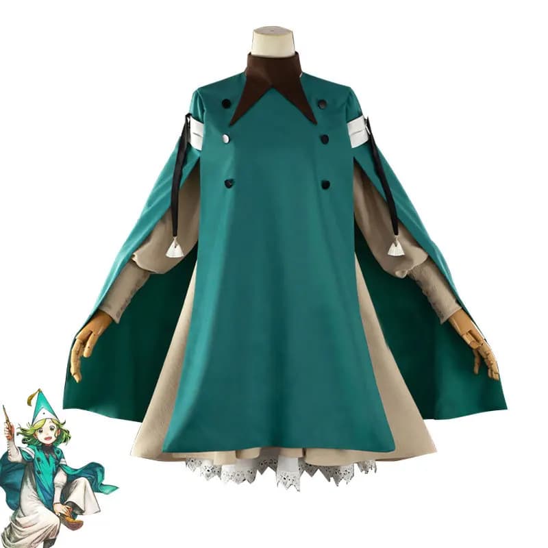 Costumes de Cosplay Coco, chapeau d'atelier de sorcière, uniforme de jeu de rôle Koko, tenue de fête
