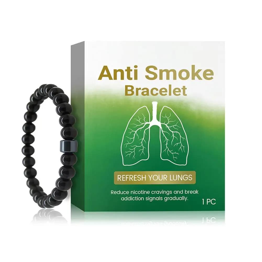 Bracelet anti-tabac au design élégant pour toutes les tenues – Soulagement sûr de l'anxiété, de la d