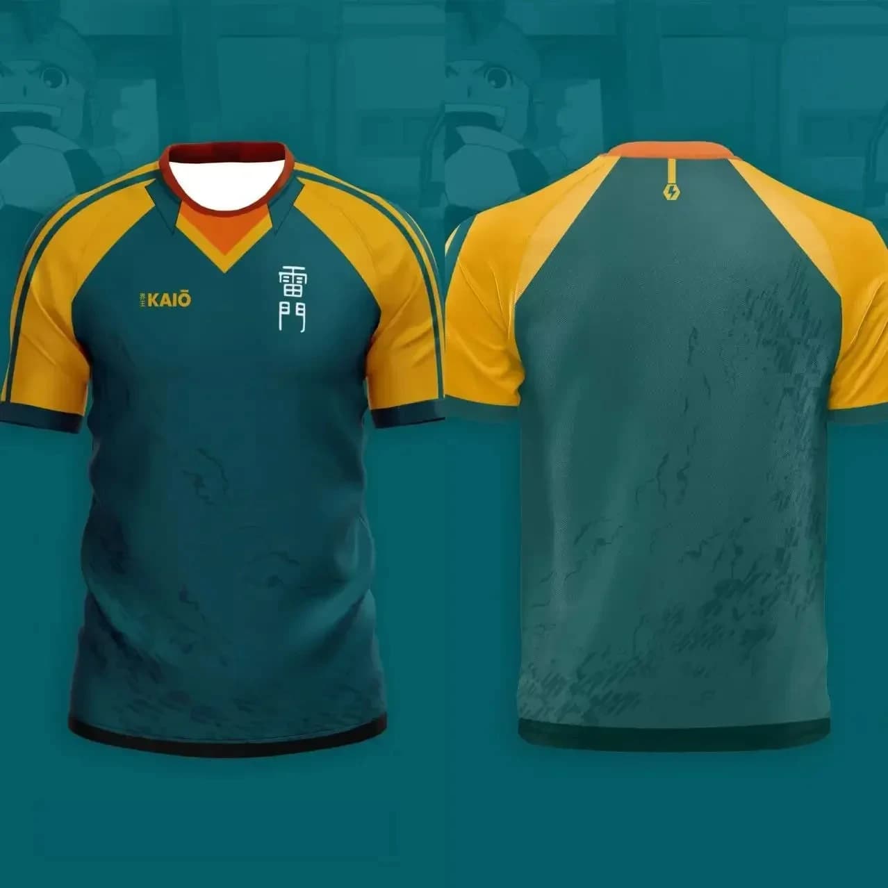 Japon Kaio Jersey Football Inazuma onze: Mark Evens 3d impression T-shirt hommes femmes mode Sport à