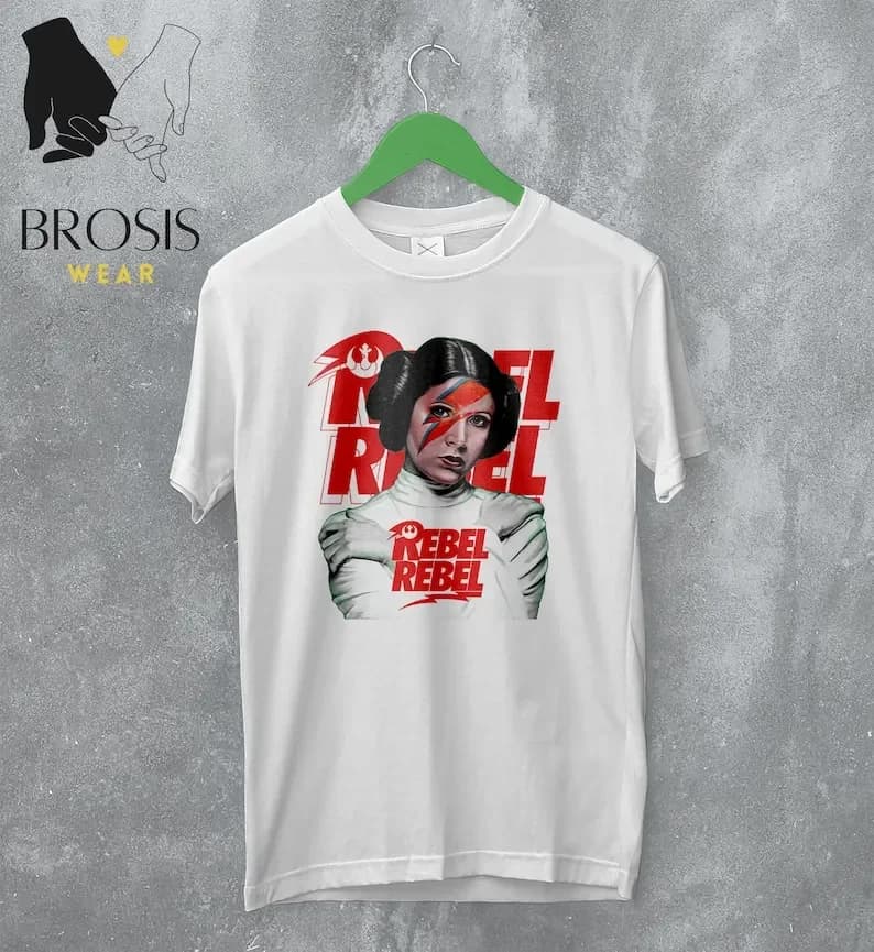Princesse Leia rebelle rebelle T-shirt princesse Leia chemise rebelle fille Fan cadeaux