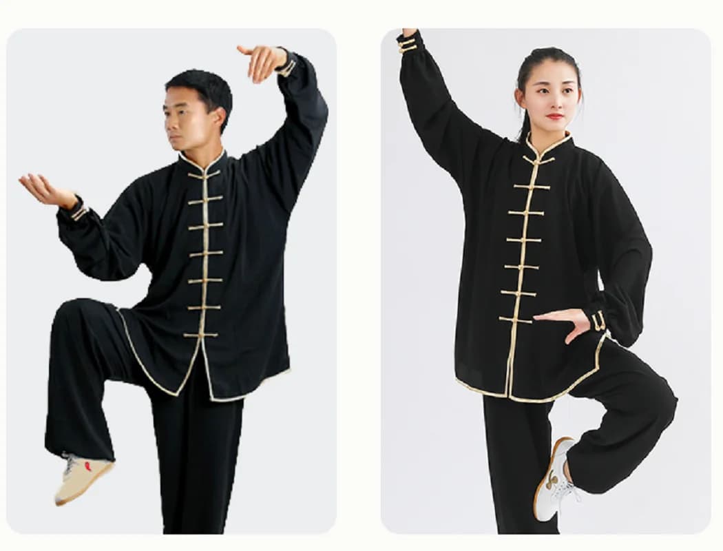Costume traditionnel chinois Kung Fu pour hommes et femmes, vêtements de Sport de plein air décontra