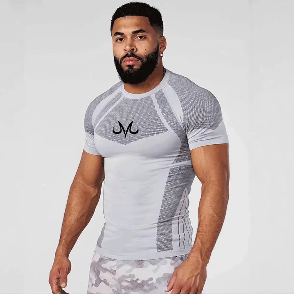 T-shirts de compression pour hommes – Vêtements de sport et d'entraînement en extérieur – Hauts resp