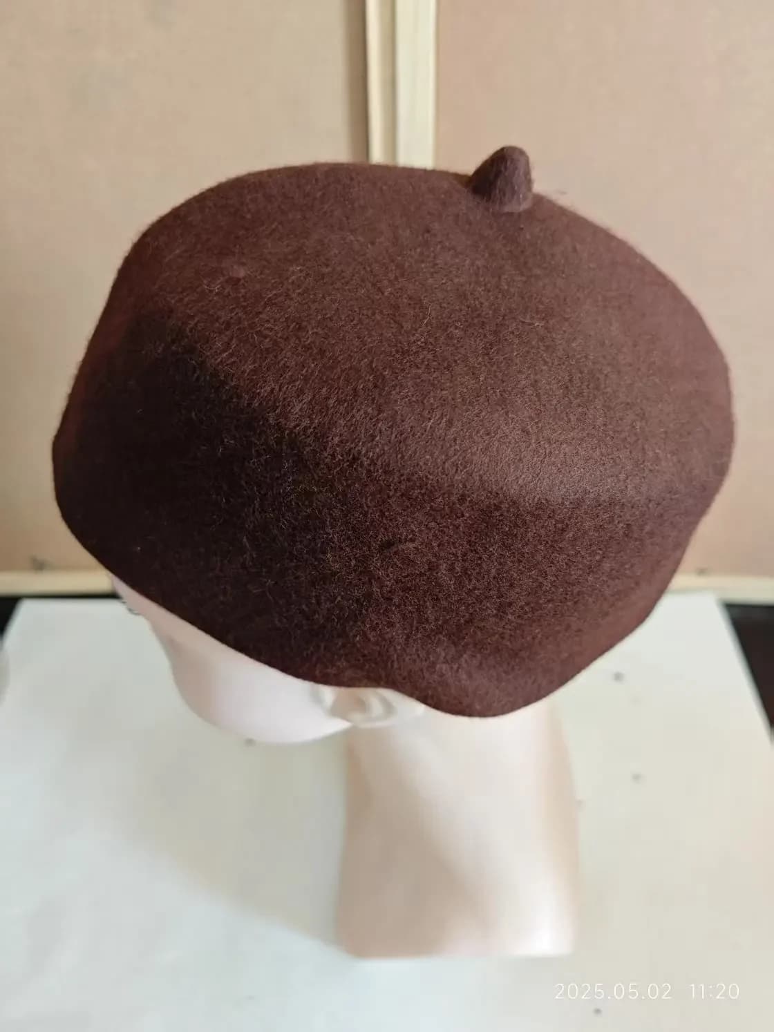 Casquettes en feutre de laine africaine pour hommes, chapeaux Kufi de rue rouge et noir, chapeau eth