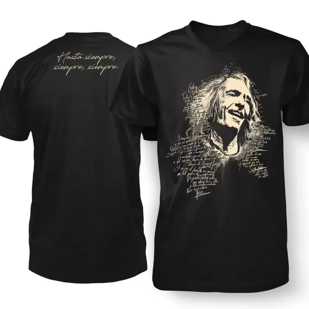 T-shirt unisexe Extremoduro Robe Iniesta Graphic Commemorative, nouveau t-shirt à manches courtes en