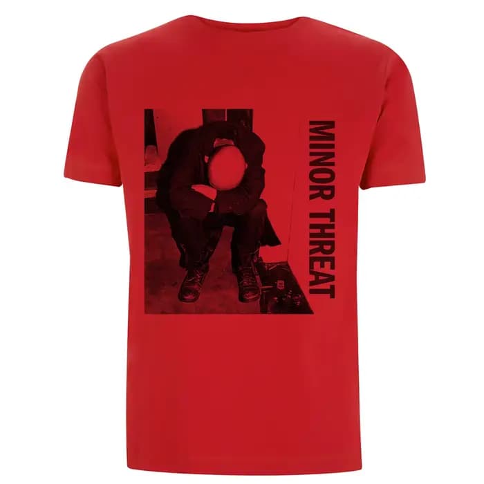 T-shirt en coton avec motif Minor Threat