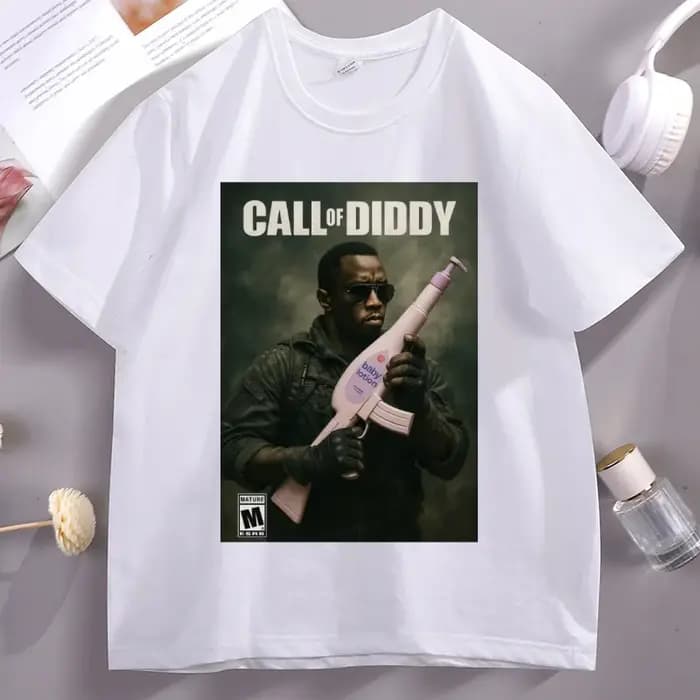 T-shirt Call of Diddy pour hommes et femmes