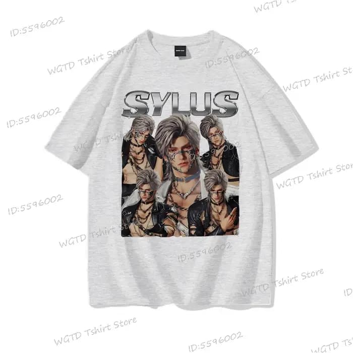 Sylus Love and Deepspace T-Shirt en coton Vintage Streetwear femmes hommes vêtements Harajuku Y2k