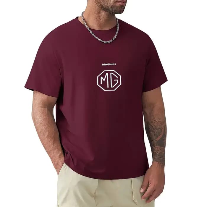 T-shirt Amoureux MG pour Homme, Imprimé Animal, Blanc, Humoristique, Personnalisé