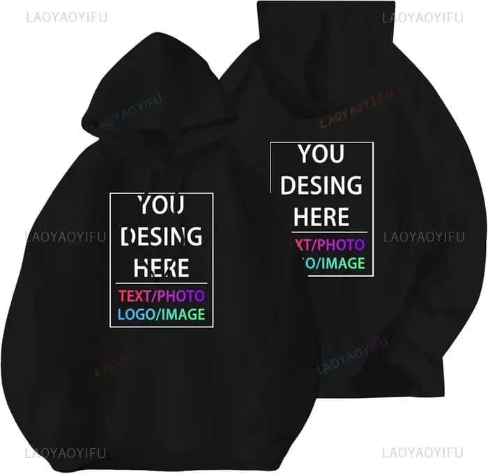Sweat à capuche personnalisé pour hommes et femmes, concevez votre propre sweat à capuche personnali