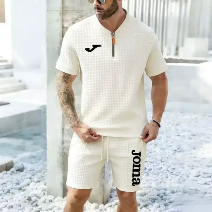 Ensemble T-shirt à manches courtes et short de sport JOMA pour homme – Édition