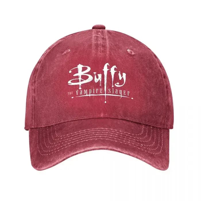 Casquette de baseball en jean délavé Buffy The Vampire Slayer