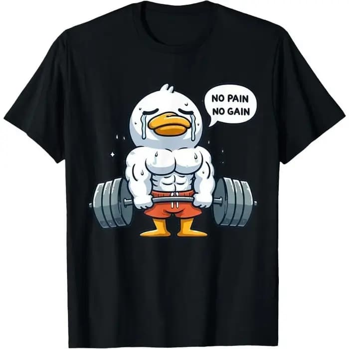 T-shirt imprimé à motifs amusants pour hommes et femmes