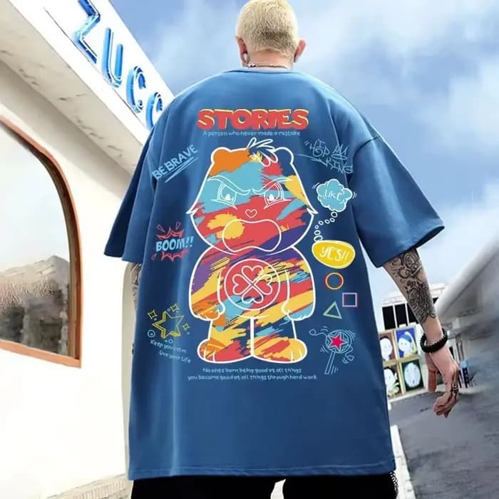 T-shirt surdimensionné pour hommes