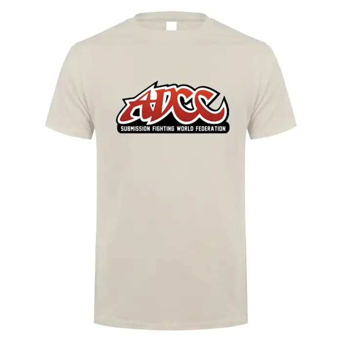 ADCC Submission Fighting World Federation T Shirt Men Women Cotton Streetwear Short Sleeve Gift Summer T-shirt Man Tops LH-660