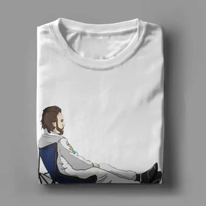 Fernando Alonso-T-shirt à manches courtes et col rond pour hommes