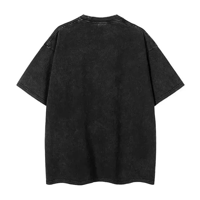 2025 Vintage lavé T-Shirts rue Hip Hop rétro Punk t-shirt femmes Harajuku décontracté coton à manches courtes lavage à