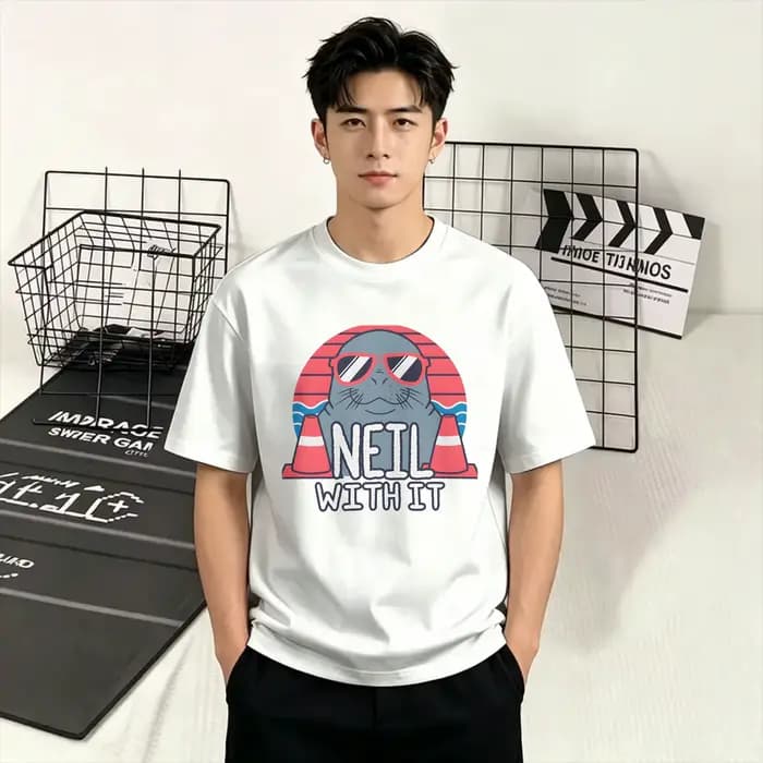 T-Shirts pour hommes Neil The Seal