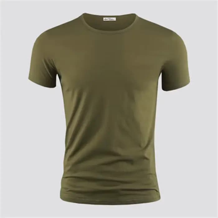 2026 hommes T-Shirt couleur Pure col en V à manches courtes hauts T-Shirts hommes T-Shirt collants n