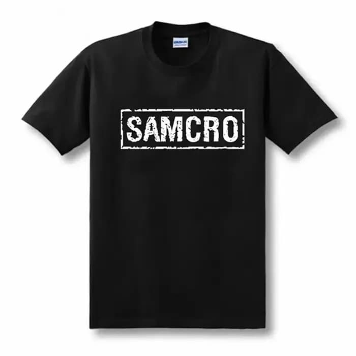 T-shirt imprimé SAMCRO pour hommes et femmes