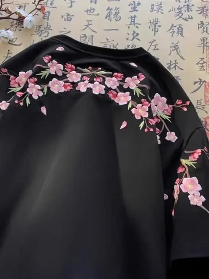 T-shirts d'été à manches courtes pour hommes et femmes, en coton, à la mode, esthétique Y2K, col ron