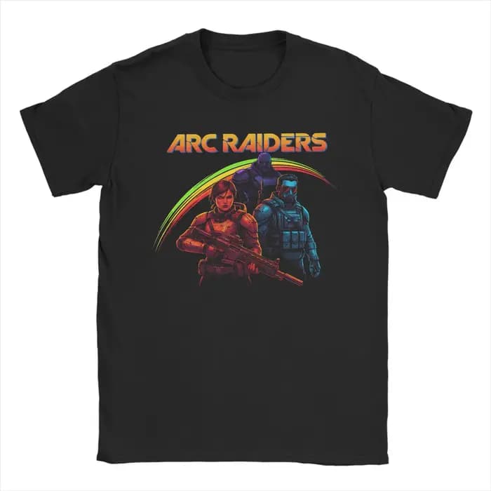 Shoot Game Arc Raiders t-shirts pour hommes femmes coton nouveauté T-Shirt col rond